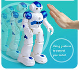 High-Tech Artificial Intelligence Robot Programmable Smart Sensing Music Robot Toys Christmas Decoration Gifts New Year Presents