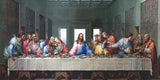 The Last Supper Kanvas bilde maleri kunst