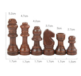 Sjakkbrikker 32 stk komplett klassisk sjakk